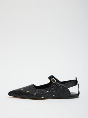 Tibi Rudolph Studded Flat